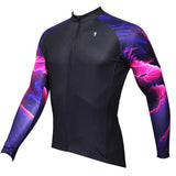 ILPALADINO Purple Pink Cool Graphic Arm Men's Cycling Long-sleeve Black Jerseys - Spring Summer Exercise Bicycling Pro Cycle Clothing Racing Apparel Outdoor Sports Leisure Biking Shirts Team Kit Personalized Styles NO.365 -  Cycling Apparel, Cycling Accessories | BestForCycling.com 