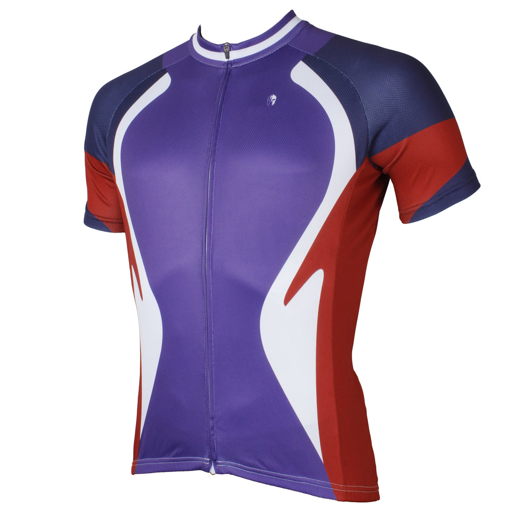 Ilpaladino Funnel Purple Cycling Short-sleeve Jersey Exercise Bicycling Pro Cycle Clothing Racing Apparel Outdoor Sports Leisure Biking Shirts Team NO.523 -  Cycling Apparel, Cycling Accessories | BestForCycling.com 