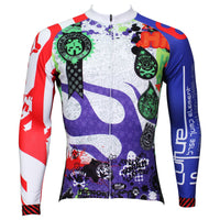 Best-seller Men's Full Zipper Blue& Red sleeves Long-sleeves Cycling Jersey for Ultraviolet-Resistant Outdoor Sport Shirt Leisure Sport Breathable and Quick Dry Fall Autumn Bike Bicycle Clothing 377 -  Cycling Apparel, Cycling Accessories | BestForCycling.com 