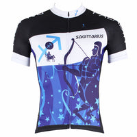 Ilpaladino Sagittarius Pursuit Constellation Series 12 Horoscopes Man's Short-sleeve Cycling Jersey Team Pro Cycle Jacket T-shirt Summer Spring Clothes Leisure Sportswear Apparel Signs of the Zodiac NO.264 -  Cycling Apparel, Cycling Accessories | BestForCycling.com 