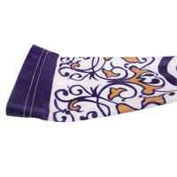 Purple& Yellow Flowers Porcelain Style Professional Outdoor Sport Wear Compression Arm Sleeve Oversleeve Porcelain Series Pair Breathable UV Protection Tattoo Cover Unisex NO. X016 -  Cycling Apparel, Cycling Accessories | BestForCycling.com 