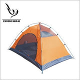 Extra Large Single-layer Curtain Aluminum Rod Pole Wild Camping Family Dome Travel Backpacking Tents with Carry Bag Outdoor Shelters Blue/Orange -  Cycling Apparel, Cycling Accessories | BestForCycling.com 