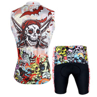 Skull Men's Cycling Sleeveless Summer Jersey NO. W088 -  Cycling Apparel, Cycling Accessories | BestForCycling.com 