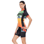 Orange Green Splicing Women's Cycling Short-sleeve Bike Jersey/Kit T-shirt Summer Spring Road Bike Wear Mountain Bike MTB Clothes Sports Apparel Top / Suit NO. 787 -  Cycling Apparel, Cycling Accessories | BestForCycling.com 
