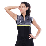 Dark Forest Yellow-strip Women's Cycling Sleeveless Bike Jersey T-shirt Summer Spring Road Bike Wear Mountain Bike MTB Clothes Sports Apparel Top Black Grey NO. 789 -  Cycling Apparel, Cycling Accessories | BestForCycling.com 