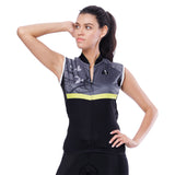 Dark Forest Yellow-strip Women's Cycling Sleeveless Bike Jersey T-shirt Summer Spring Road Bike Wear Mountain Bike MTB Clothes Sports Apparel Top Black Grey NO. 789 -  Cycling Apparel, Cycling Accessories | BestForCycling.com 