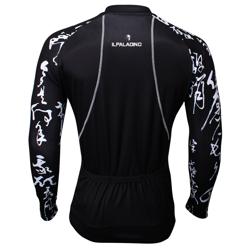 【Graphic Arm Shirt】 ILPALADINO Cool-arm Men's Cycling Black Long-sleeve Jerseys Spring Autumn Apparel Outdoor Sports Gear Leisure Biking Shirt With Several Individual Styles -  Cycling Apparel, Cycling Accessories | BestForCycling.com 