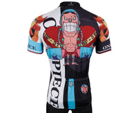 ONE PIECE Series Pirates Cola-powered Cyborg Franky Straw Hat Pirates Men's Cycling Jersey Team Leisure Jacket T-shirt Summer Spring Autumn Clothes Sportswear Anime Animation Manga NO.404 -  Cycling Apparel, Cycling Accessories | BestForCycling.com 