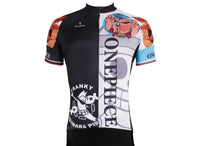 ONE PIECE Series Pirates Cola-powered Cyborg Franky Straw Hat Pirates Men's Cycling Jersey Team Leisure Jacket T-shirt Summer Spring Autumn Clothes Sportswear Anime Animation Manga NO.404 -  Cycling Apparel, Cycling Accessories | BestForCycling.com 