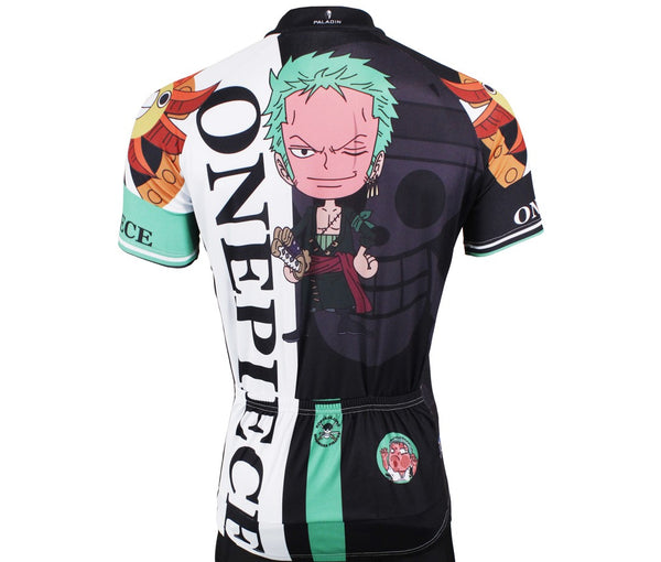 pirates fahrradbekleidung ONE PIECE Series Pirates Roronoa Zoro Swordsman Men's Cycling Jersey T – Cycling Apparel, Cycling Accessories