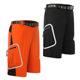 Mens Summer Quick Dry Outdoor Cycling Shorts Black/Orange #1602 -  Cycling Apparel, Cycling Accessories | BestForCycling.com 