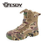 ESDY Mens Outdoor Wild Survive Desert Hiking Climbing Training High Caravan Shoes Breathable Ankle Guard Boots Black/Khaki/Camo NO.C005 -  Cycling Apparel, Cycling Accessories | BestForCycling.com 