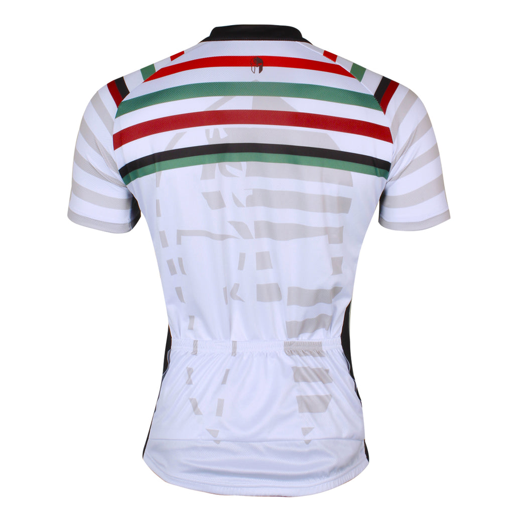 Ilpaladino Multi-Strip White Men's Breathable Short-Sleeve Cycling Jersey Bicycling Shirts Summer Quick Dry Sport Wear NO.704 -  Cycling Apparel, Cycling Accessories | BestForCycling.com 