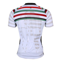 Ilpaladino Multi-Strip White Men's Breathable Short-Sleeve Cycling Jersey Bicycling Shirts Summer Quick Dry Sport Wear NO.704 -  Cycling Apparel, Cycling Accessories | BestForCycling.com 