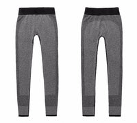 Woman High Waist Yoga Pants Sports Leisure Workout Tights Tummy Control Workout Gym Legging Tight Pink/Grey LA04 -  Cycling Apparel, Cycling Accessories | BestForCycling.com 