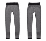 Woman High Waist Yoga Pants Sports Leisure Workout Tights Tummy Control Workout Gym Legging Tight Pink/Grey LA04 -  Cycling Apparel, Cycling Accessories | BestForCycling.com 