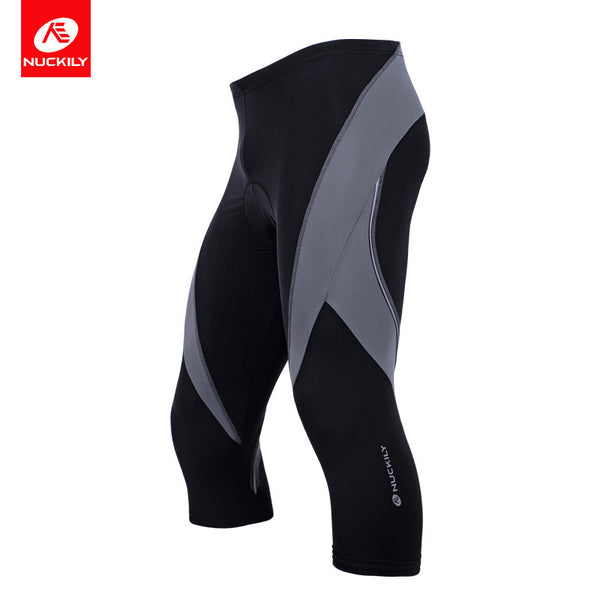 Outdoor Mens Summer 3D Padded 3/4 Pants Reflective-trim Tights Breathable Biking Trousers NO.NK316 -  Cycling Apparel, Cycling Accessories | BestForCycling.com 