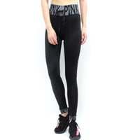 Woman PINK Letter High Waist Yoga Pants Sports Leisure Workout Tights Tummy Control Workout Gym Legging Tight Pink/ Black/ Yellow/ White Letter LA03 -  Cycling Apparel, Cycling Accessories | BestForCycling.com 