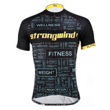 ILPALADINO STRONG WIND FITNESS HEALTH MUSCLES Men's Cycling Jersey/Kit Bike Bicycling Pro Cycle Clothing Racing Apparel Outdoor Sports Leisure Biking T-shirt Wear Outdoor Sport NO.619 -  Cycling Apparel, Cycling Accessories | BestForCycling.com 