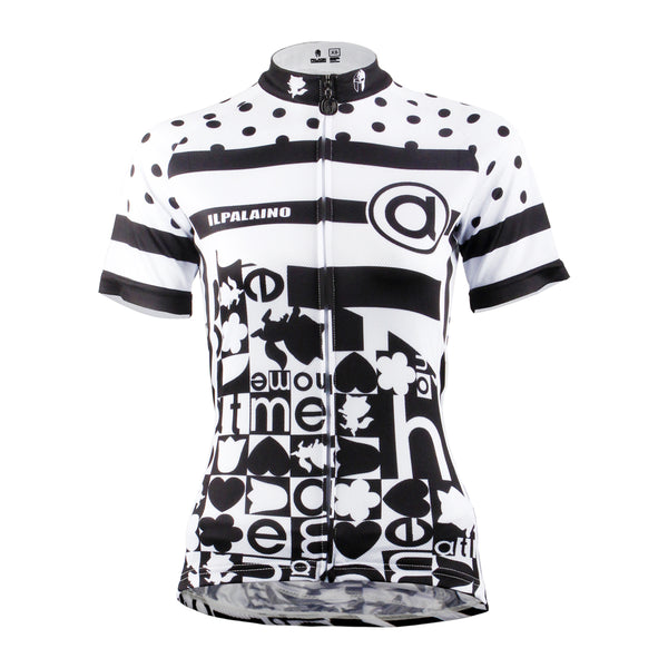 Ilpaladino Pocker Hearts,Spades, DiamOnds& Clubs  Women's Breathable Quick Dry Short-Sleeve Cycling Jersey Bicycling Shirts  Summer Sport Wear NO.630 -  Cycling Apparel, Cycling Accessories | BestForCycling.com 