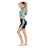 Tropical Plant Fresh Green Leaves Nordic Style Women's Cycling Sleeveless Bike Jersey /Kit T-shirt Summer Spring Road Bike Wear Mountain Bike MTB Clothes Sports Apparel Top / Suit  NO. 803 -  Cycling Apparel, Cycling Accessories | BestForCycling.com 