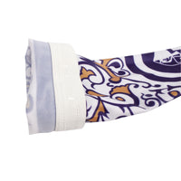 Purple& Yellow Flowers Porcelain Style Professional Outdoor Sport Wear Compression Arm Sleeve Oversleeve Porcelain Series Pair Breathable UV Protection Tattoo Cover Unisex NO. X016 -  Cycling Apparel, Cycling Accessories | BestForCycling.com 