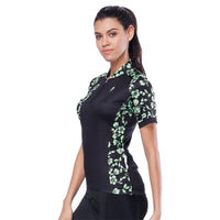 Green Decor Flowering Branch Women's Cycling Short-sleeve Bike Jersey T-shirt Summer Spring Road Bike Wear Mountain Bike MTB Clothes Sports Apparel Top NO.792 -  Cycling Apparel, Cycling Accessories | BestForCycling.com 