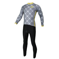 ILPALADINO Men's  Long Grey Sleeves Cycling Jerseys Suit Apparel Outdoor Sports Gear Leisure Biking T-shirt Kit (Velvet) NO.510 -  Cycling Apparel, Cycling Accessories | BestForCycling.com 