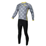 ILPALADINO Men's  Long Grey Sleeves Cycling Jerseys Suit Apparel Outdoor Sports Gear Leisure Biking T-shirt Kit (Velvet) NO.510 -  Cycling Apparel, Cycling Accessories | BestForCycling.com 