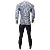 ILPALADINO Men's  Long Grey Sleeves Cycling Jerseys Suit Apparel Outdoor Sports Gear Leisure Biking T-shirt Kit (Velvet) NO.510 -  Cycling Apparel, Cycling Accessories | BestForCycling.com 