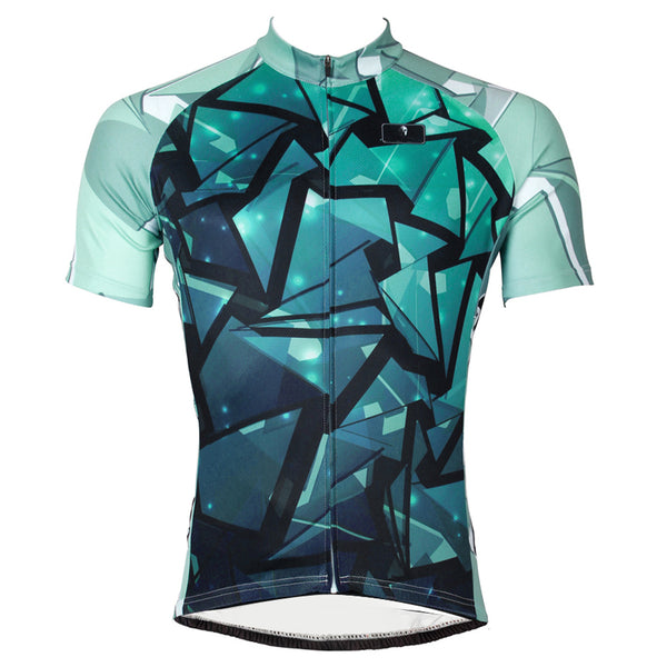 ILPALADINO Green Glass Men's Professional MTB Cycling Jersey Breathable and Quick Dry Comfortable Bike Shirt for Summer NO.517 -  Cycling Apparel, Cycling Accessories | BestForCycling.com 