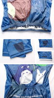 My Neighbor Totoro Blue Cycling Jersey Men's Short-Sleeve T-shirts Summer Chinchilla NO.519 -  Cycling Apparel, Cycling Accessories | BestForCycling.com 