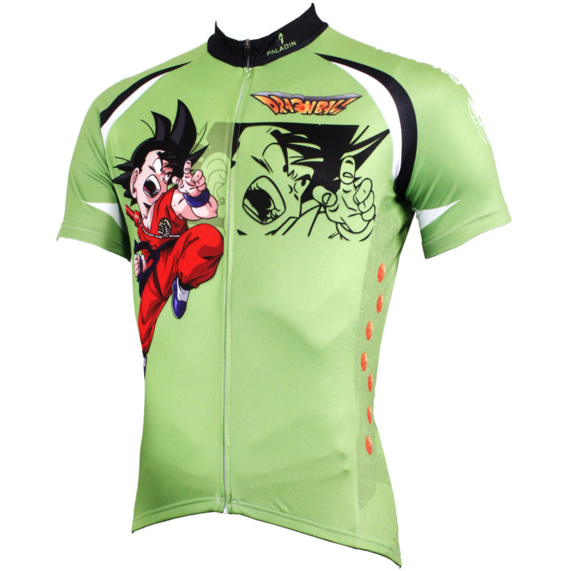 Ilpaladino Dragon Ball Wukong Man's Spring Summer Sportswear Short-sleeve Cycling Jersey Apparel Outdoor Sports Gear Cartoon World NO.520 -  Cycling Apparel, Cycling Accessories | BestForCycling.com 