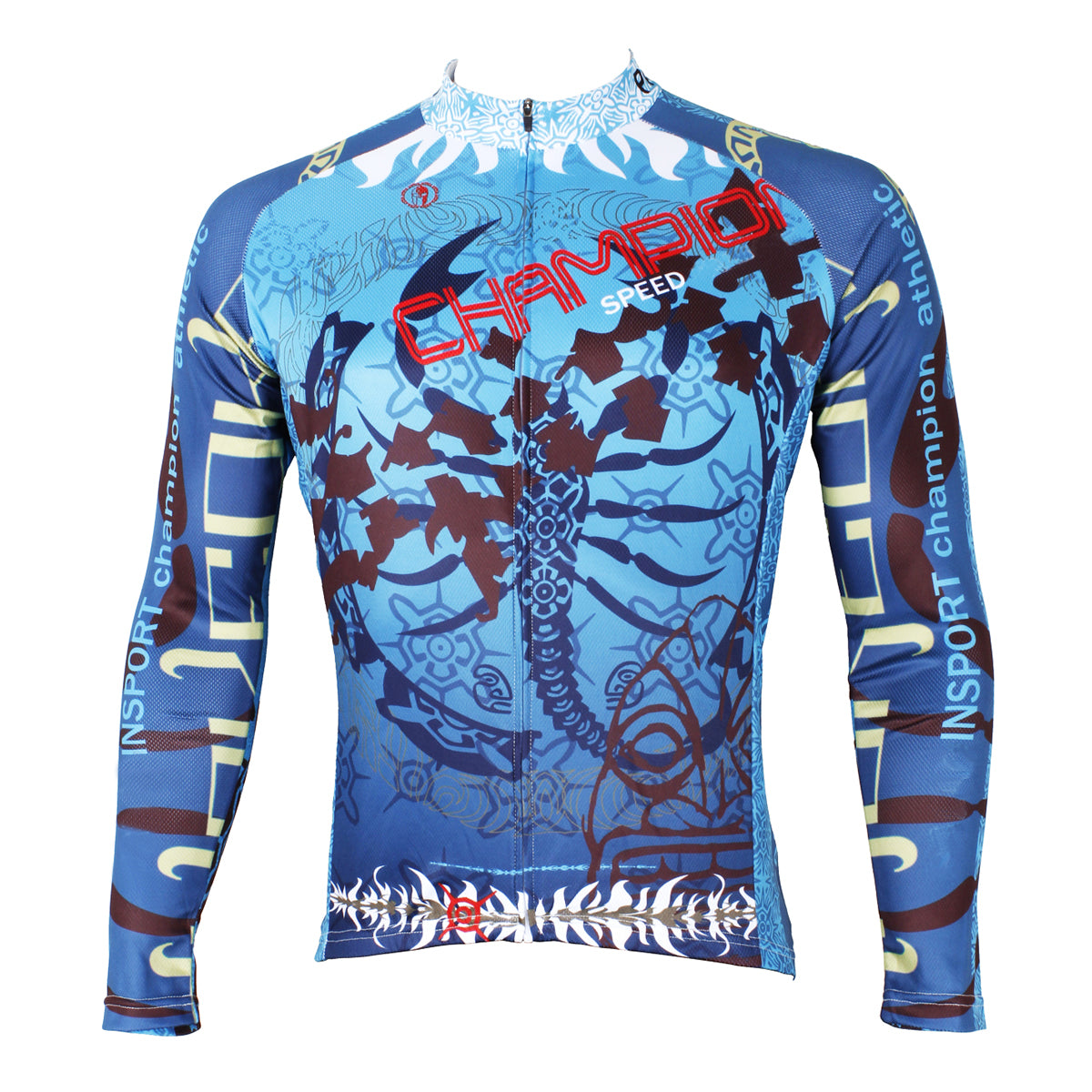 ILPALADINO Scorpion Men's Long-sleeve Cycling Jersey Bike Shirt Quick Dry Road Bike Wear Breathable Pro Cycle Clothing Racing Apparel Outdoor Sports Leisure Biking T-shirt Autumn Spring NO.521 -  Cycling Apparel, Cycling Accessories | BestForCycling.com 