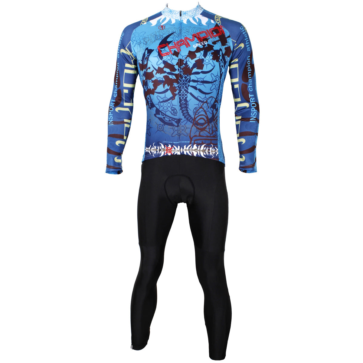 ILPALADINO Scorpion Men's Long-sleeve Cycling Jersey Bike Shirt Quick Dry Road Bike Wear Breathable Pro Cycle Clothing Racing Apparel Outdoor Sports Leisure Biking T-shirt Autumn Spring NO.521 -  Cycling Apparel, Cycling Accessories | BestForCycling.com 