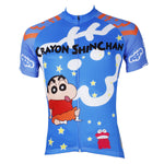 Man's Short-sleeve Cycling Jersey Jacket T-shirt Summer Spring Autumn Clothes Sportswear Cartoon World Crayon Shin-chan NO.534 -  Cycling Apparel, Cycling Accessories | BestForCycling.com 