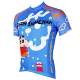Man's Short-sleeve Cycling Jersey Jacket T-shirt Summer Spring Autumn Clothes Sportswear Cartoon World Crayon Shin-chan NO.534 -  Cycling Apparel, Cycling Accessories | BestForCycling.com 
