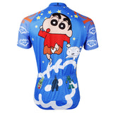 Man's Short-sleeve Cycling Jersey Jacket T-shirt Summer Spring Autumn Clothes Sportswear Cartoon World Crayon Shin-chan NO.534 -  Cycling Apparel, Cycling Accessories | BestForCycling.com 