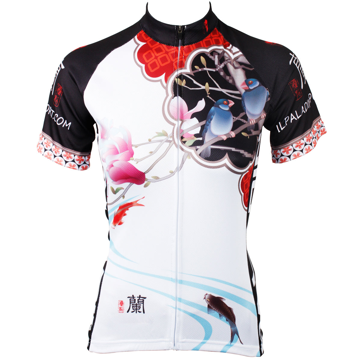 Two women's Magnolia& Peach Blossom flowers cycling short-sleeve&long-sleeve jerseys gear Spring&Summer Chinese Style sportswear Pro Cycle Clothing Racing Apparel Outdoor Sports Leisure Biking T-shirt NO.542/547 -  Cycling Apparel, Cycling Accessories | BestForCycling.com 