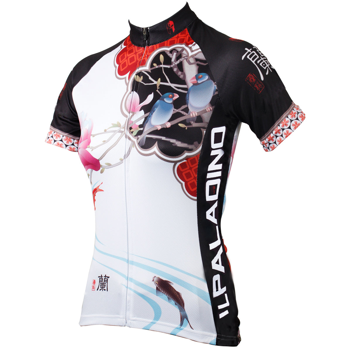 Two women's Magnolia& Peach Blossom flowers cycling short-sleeve&long-sleeve jerseys gear Spring&Summer Chinese Style sportswear Pro Cycle Clothing Racing Apparel Outdoor Sports Leisure Biking T-shirt NO.542/547 -  Cycling Apparel, Cycling Accessories | BestForCycling.com 
