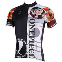 ONE PIECE Series Pirates Men's Cycling Jersey Team Jacket T-shirt Summer Spring Autumn Clothes Sportswear Anime Dracule Mihawk NO.410 -  Cycling Apparel, Cycling Accessories | BestForCycling.com 