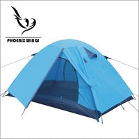 Extra Large Single-layer Curtain Aluminum Rod Pole Wild Camping Family Dome Travel Backpacking Tents with Carry Bag Outdoor Shelters Blue/Orange -  Cycling Apparel, Cycling Accessories | BestForCycling.com 