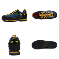 Fashion Men's Skidproof Walking Climbing Sneaker Casual Leather Shoes Waterproof Outdoor Hiking Mountaineering Walking Running Trekking Training Travel Leisure NO. 8038 -  Cycling Apparel, Cycling Accessories | BestForCycling.com 