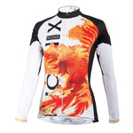 Ilpaladino Red Phoenix Woman's Cycling Long-sleeve Jersey Spring Autumn Sportswear Apparel Outdoor Sports Gear NO.592 -  Cycling Apparel, Cycling Accessories | BestForCycling.com 