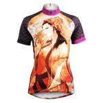 Ilpaladino Beautiful Girl Woman's Cycling Short-sleeve Jersey Summer Sportswear Apparel Outdoor Sports Gear NO.580 -  Cycling Apparel, Cycling Accessories | BestForCycling.com 