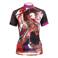 ACG Animation Game Character Girl with Hat Woman's Short-Sleeve Cycling Jersey Summer NO.582 -  Cycling Apparel, Cycling Accessories | BestForCycling.com 