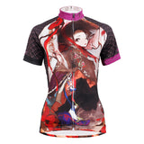 ILPALADINO ACG Animation Game Character Girl with Hat Woman's Short-Sleeve Cycling Jersey Summer Biking Wear Breathable Outdoor Sports Gear Leisure Biking T-shirt Sports Clothes NO.582 -  Cycling Apparel, Cycling Accessories | BestForCycling.com 