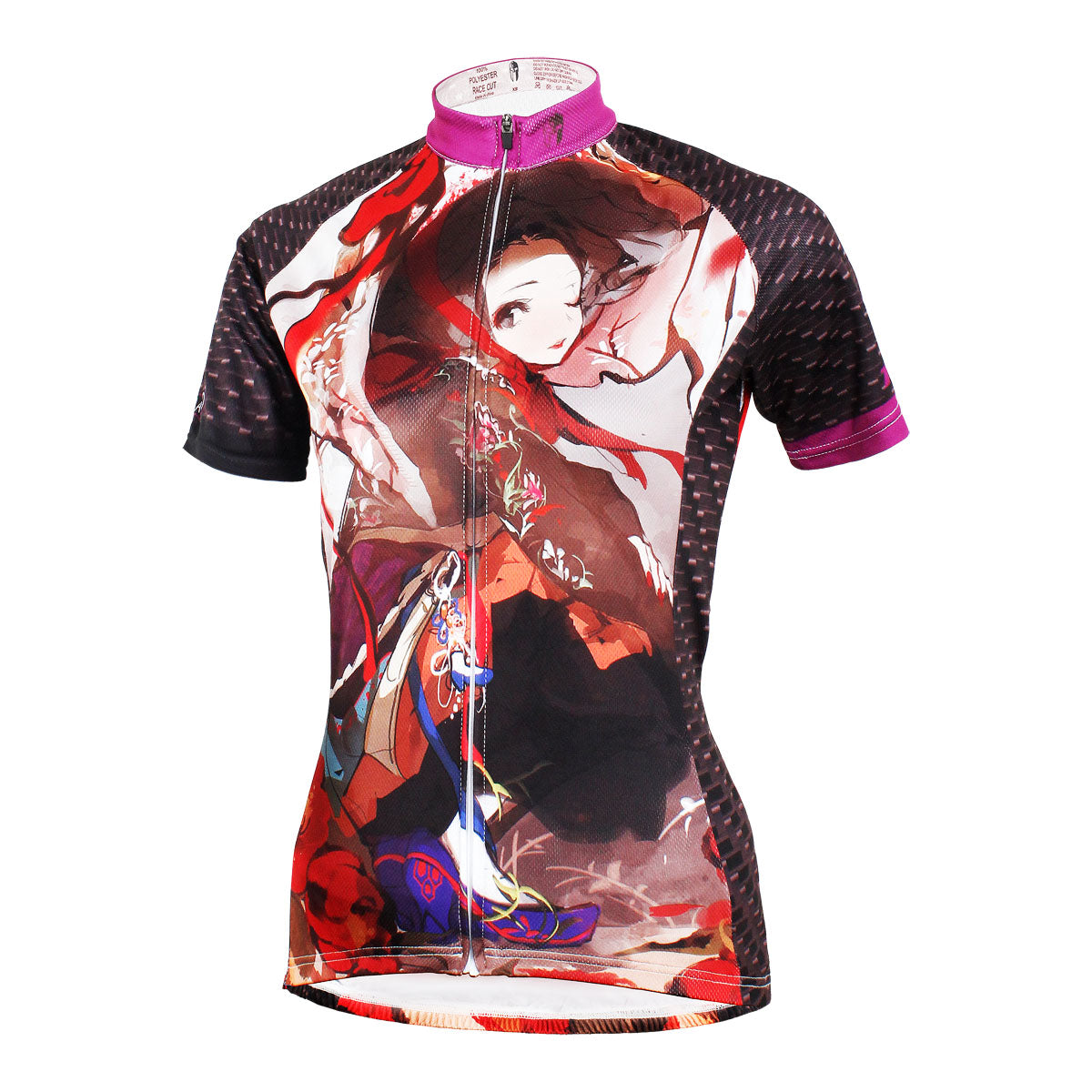 ILPALADINO ACG Animation Game Character Girl with Hat Woman's Short-Sleeve Cycling Jersey Summer Biking Wear Breathable Outdoor Sports Gear Leisure Biking T-shirt Sports Clothes NO.582 -  Cycling Apparel, Cycling Accessories | BestForCycling.com 
