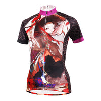 ACG Animation Game Character Girl with Hat Woman's Short-Sleeve Cycling Jersey Summer NO.582 -  Cycling Apparel, Cycling Accessories | BestForCycling.com 