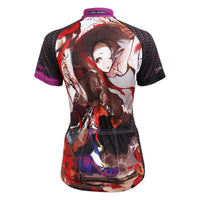 ACG Animation Game Character Girl with Hat Woman's Short-Sleeve Cycling Jersey Summer NO.582 -  Cycling Apparel, Cycling Accessories | BestForCycling.com 